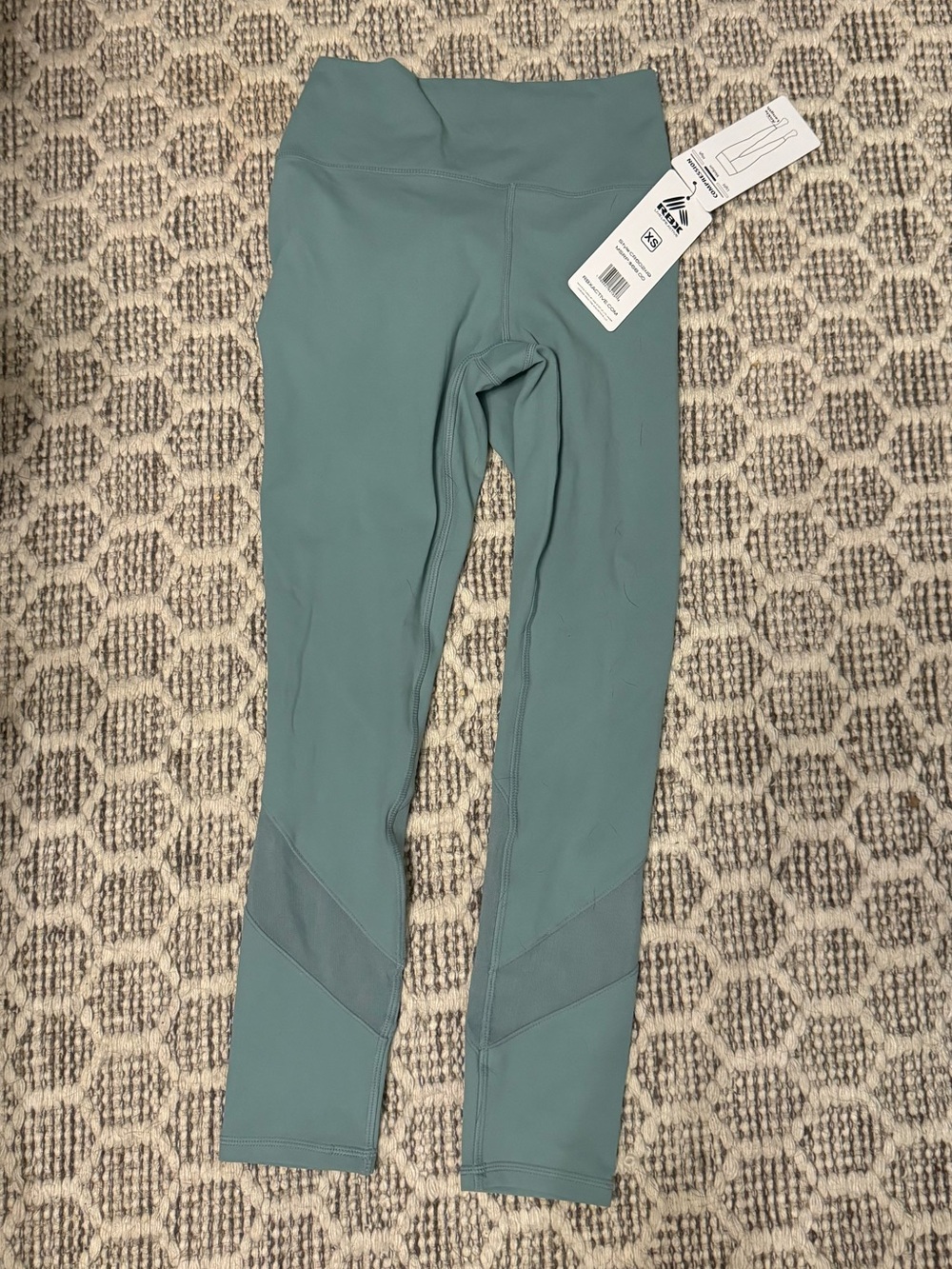 RBX Kids High-Waist Leggings - Teal